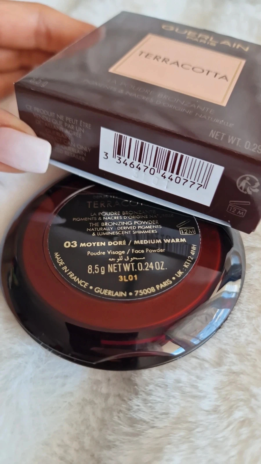 Guerlain Terracota La Poudre Bronzante 03 Moyen Doré / Medium Warm – Nueva – photo 18